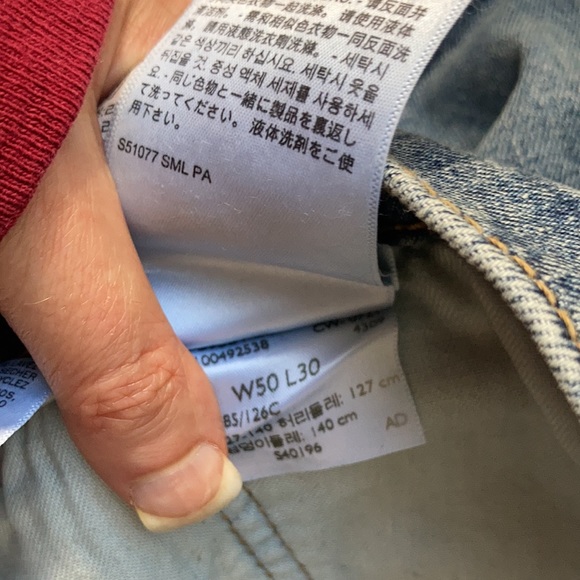 Levi’s 502 Taper stretch Levi’s flex jean size 50 x 30 - Picture 13 of 16